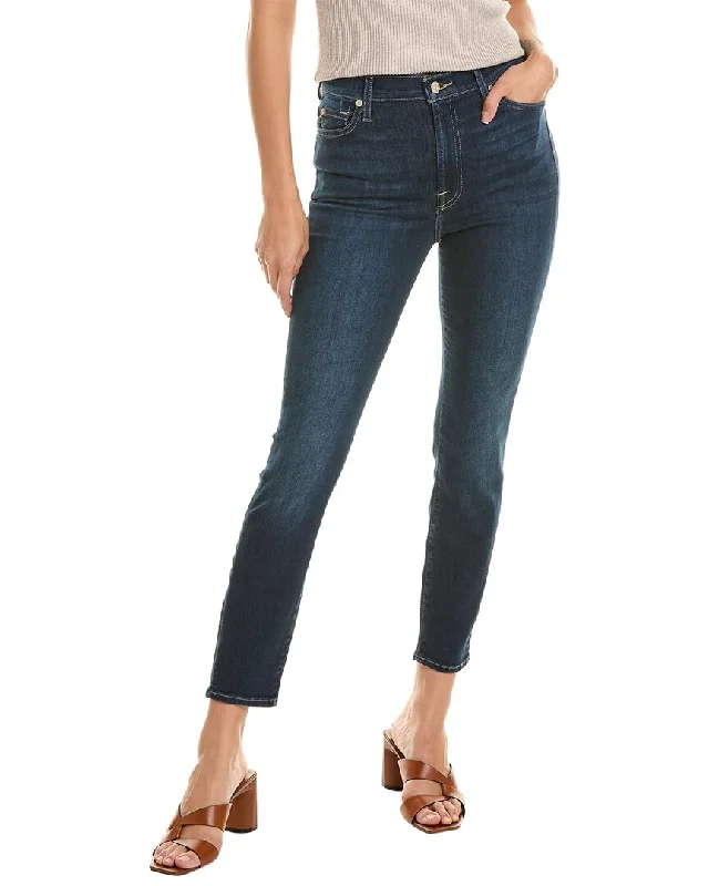 7 For All Mankind High-Waist Dian Ankle Skinny Jean