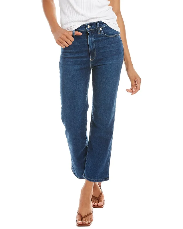 Le Jean Sabine Blue Grey High-Rise Straight Jean