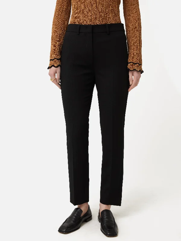 Modern Crepe Marden Trouser | Black