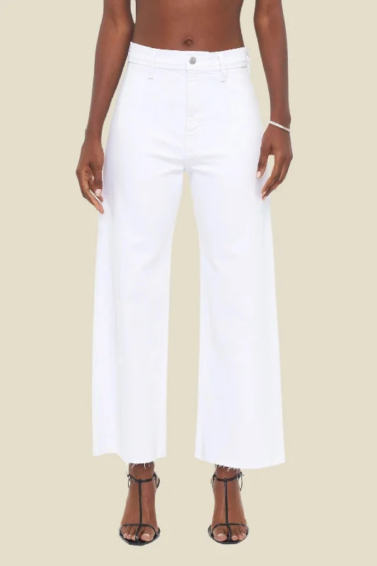 Penny Wide Leg Pant In Blizzard