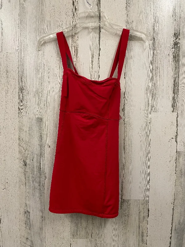 Athletic Tank Top By Lululemon In Red, Size: 8