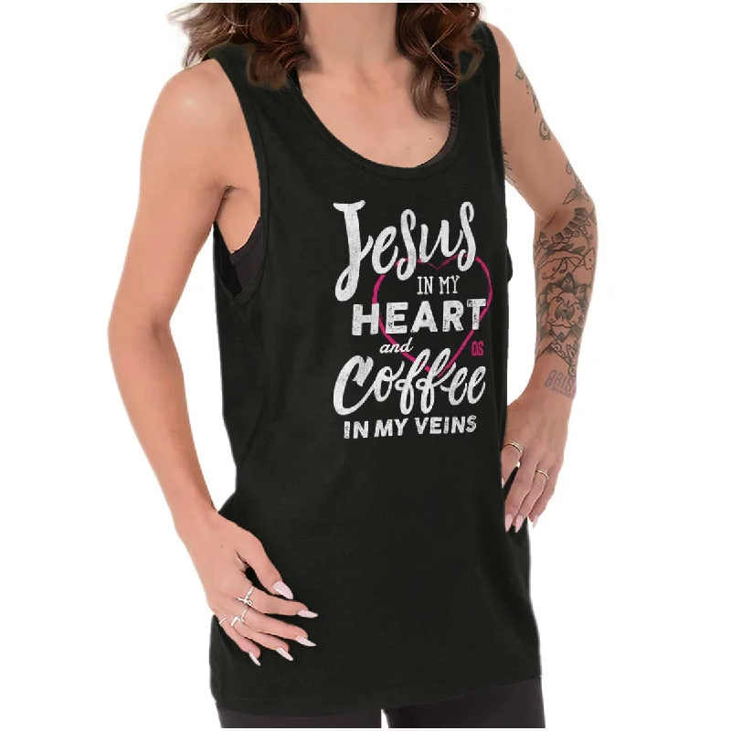 Coffee Veins Tank Top