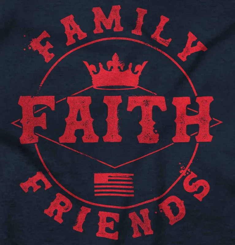 Faith Family Friends Crop Top Tank