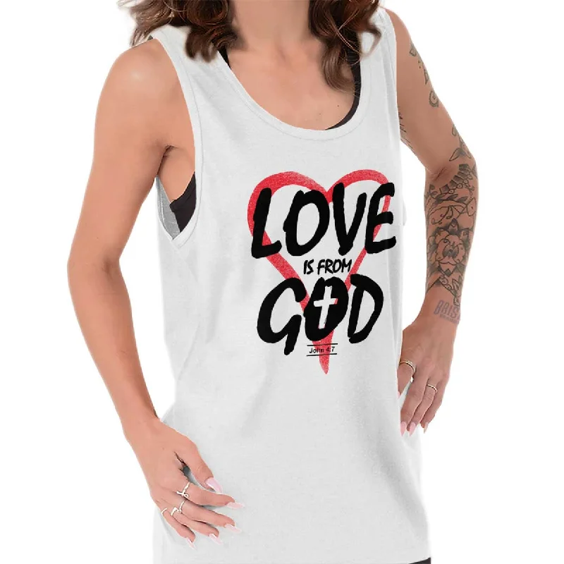 Love is From God Tank Top