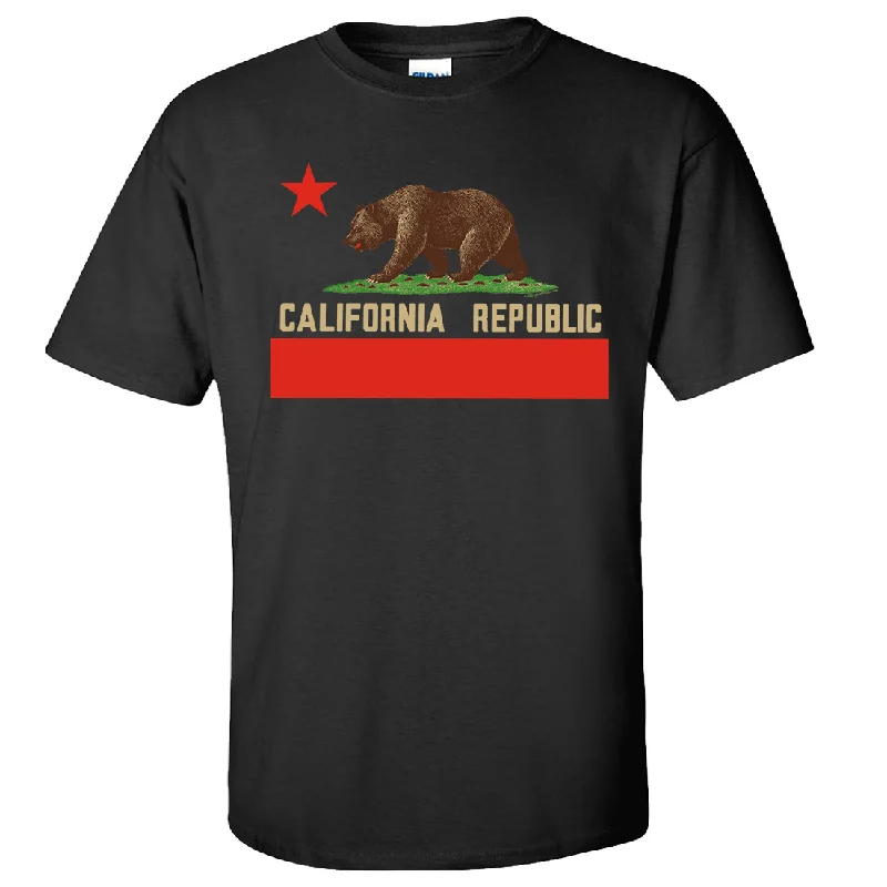 Don Pimentel California Republic Bear Flag Asst Colors T-shirt/tee