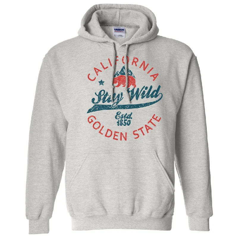 California Stay Wild Sweatshirt Hoodie