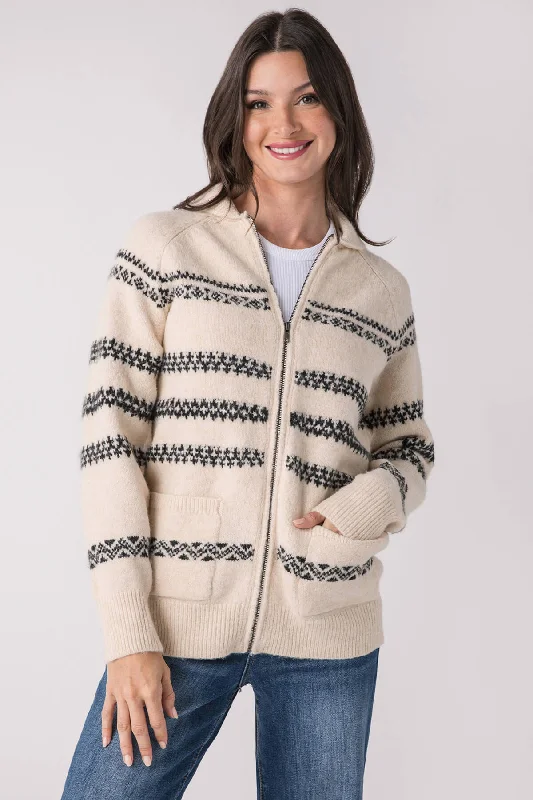 RD Style Azima Long Raglan Sleeve Shawl Neck Cardigan