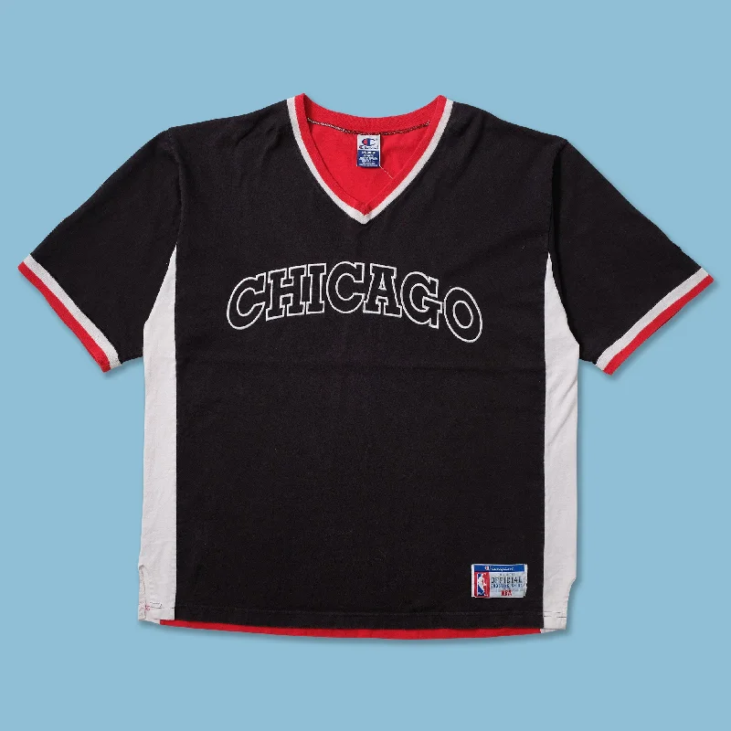 Vintage Champion Chicago Bulls Shooting Shirt XLarge