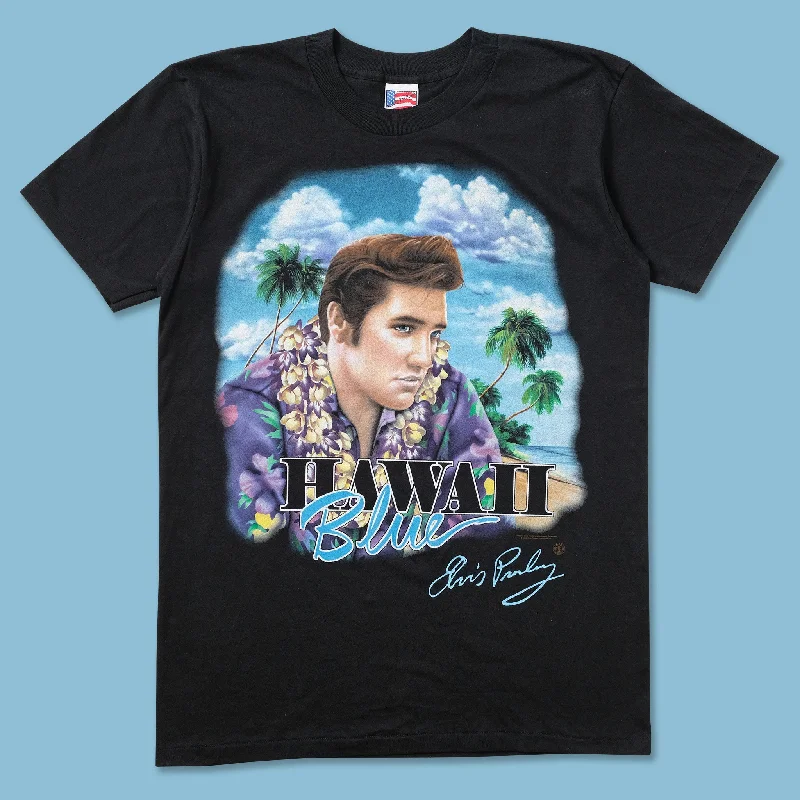 Vintage Elvis Presley Hawaii Blue T-Shirt