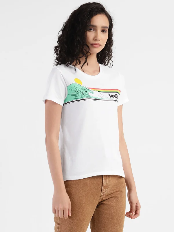 Women's Graphic Slim Fit T-shirt