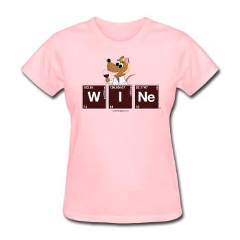 "Wine Periodic Table" - Women's T-Shirt