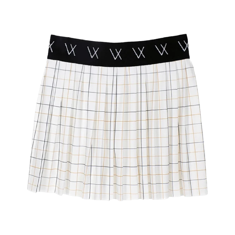 Chantal Skirt Print White