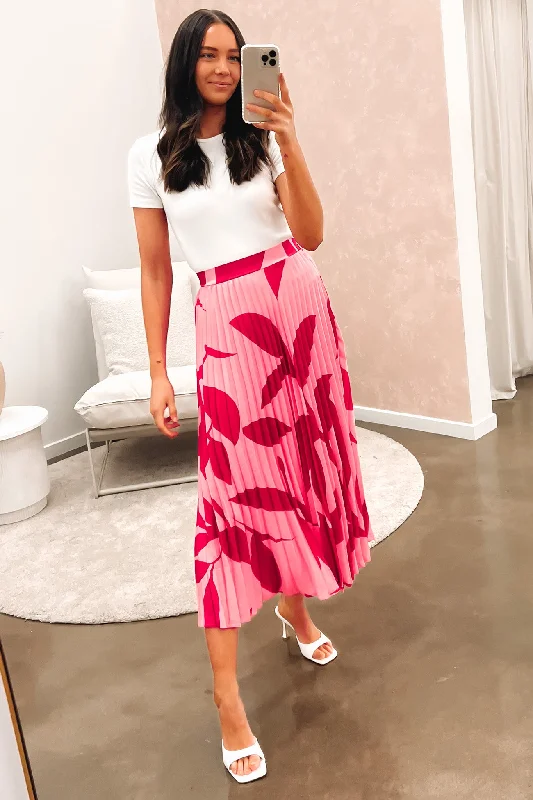 Janey Maxi Skirt Pink