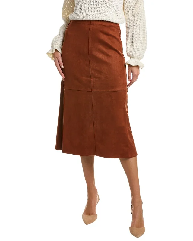 Max Studio Pieced A-Line Skirt