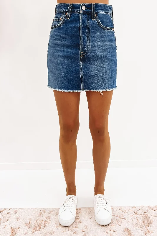 Ribcage Denim Skirt Noe Starter